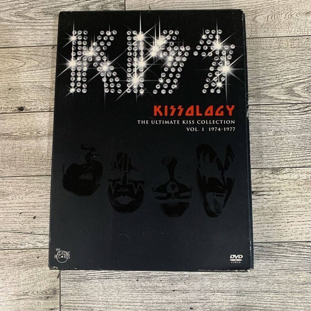 Kiss Kissology The Ultimate‎ Kiss Collection Rock Music Volume 1 1974-1974 DVD